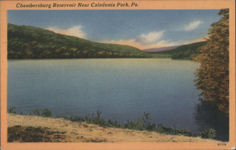 Chambersburg Reservoir Near Caledonia Park, PA Pennsylvania