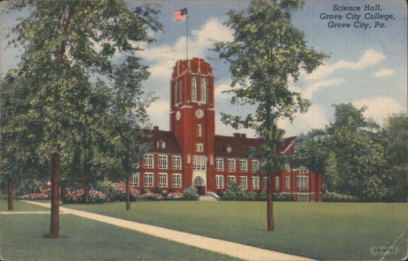 Science Hall, Grove City College Pennsylvania