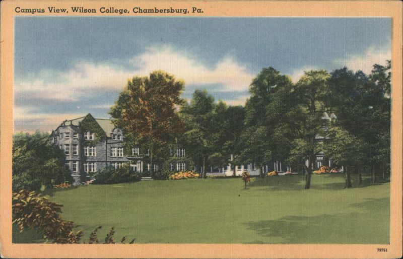 Campus View, Wilson College Chambersburg Pennsylvania