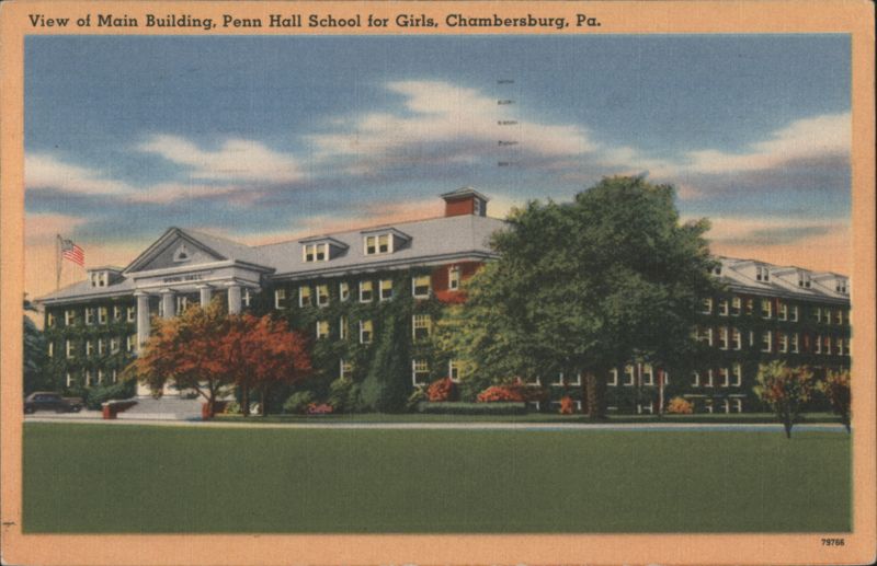 Main Building, Penn Hall School for Girls, Chambersburg, PA Pennsylvania