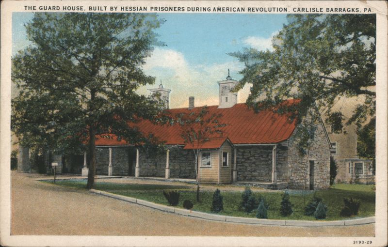 Guard House, Carlisle Barracks, PA, Built by Hessian Prisoners Pennsylvania
