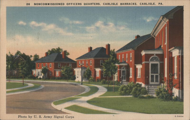Noncommissioned Officers Quarters, Carlisle Barracks Pennsylvania