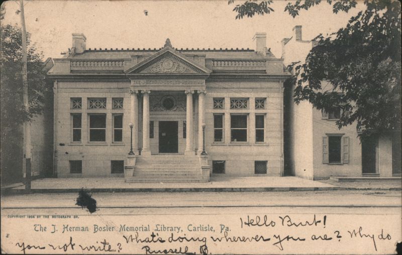 J. Herman Bosler Memorial Library, Carlisle, PA Pennsylvania