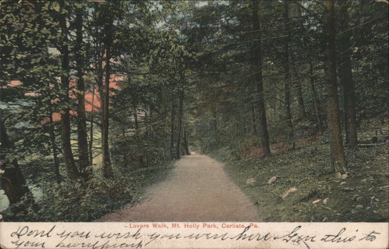 Lovers Walk, Mt. Holly Park, Carlisle, PA Pennsylvania