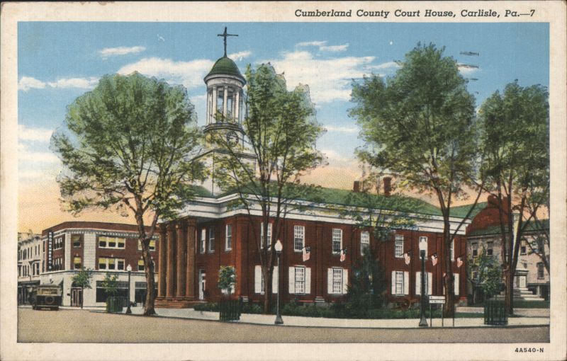 Cumberland County Court House, Carlisle, PA Pennsylvania