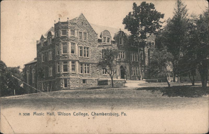 Music Hall, Wilson College, Chambersburg, PA Pennsylvania