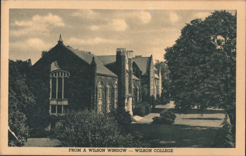 From a Wilson Window - Wilson College Chambersburg Pennsylvania