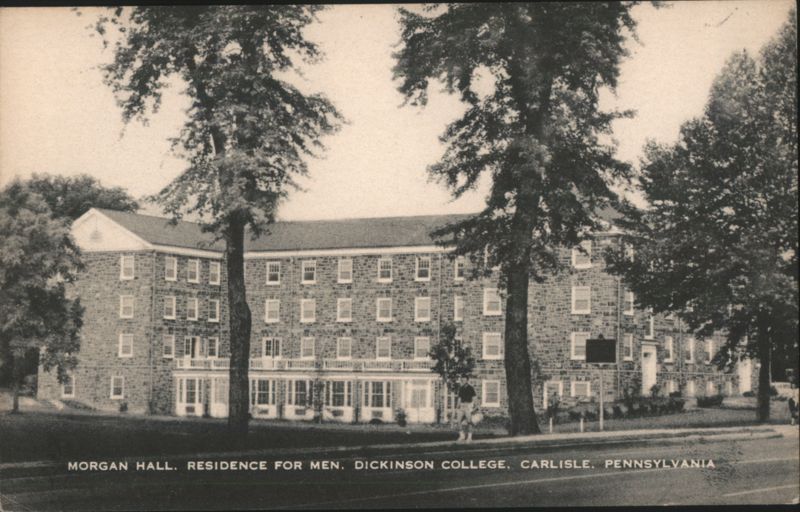 Morgan Hall, Residence for Men, Dickinson College Carlisle Pennsylvania