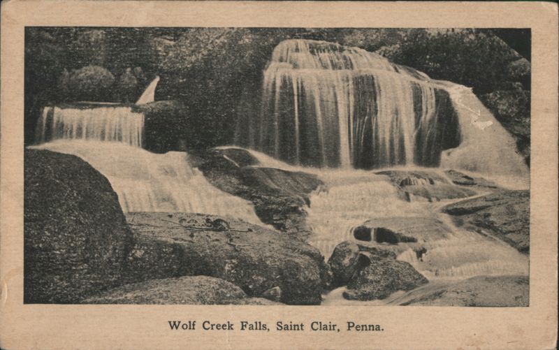 Wolf Creek Falls, Saint Clair St. Clair Pennsylvania