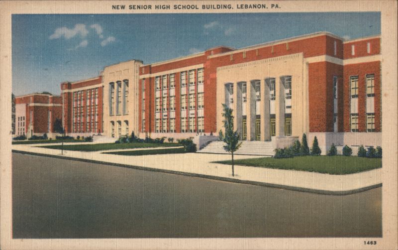 New Senior High School Building, Lebanon Pennsylvania