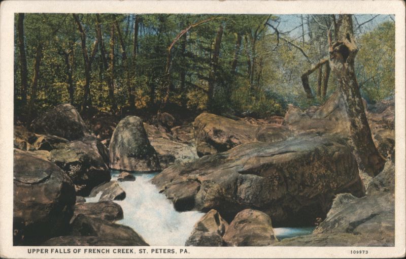Upper Falls of French Creek, St. Peters, PA Pennsylvania