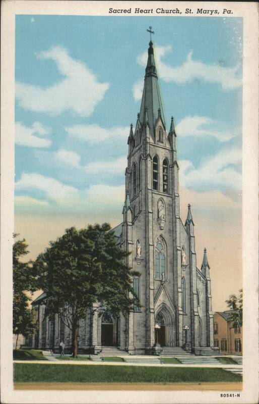 Sacred Heart Church, St. Marys, PA Pennsylvania