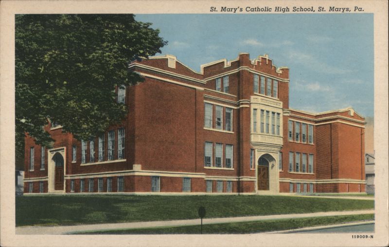 St. Mary's Catholic High School St. Marys Pennsylvania