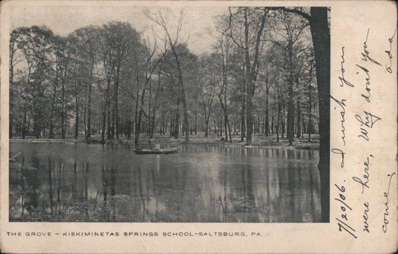 The Grove, Kiskiminetas Springs School, Saltsburg, PA Pennsylvania