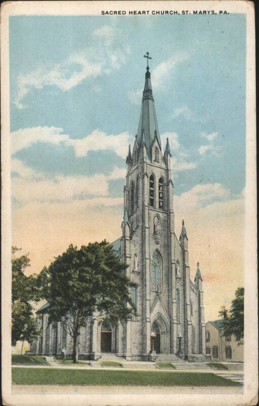 Sacred Heart Church, St. Marys, PA Pennsylvania Randson