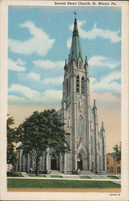 Sacred Heart Church, St. Marys, Pa. Pennsylvania