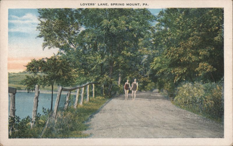 Lover's Lane Spring Mount Pennsylvania Sperry