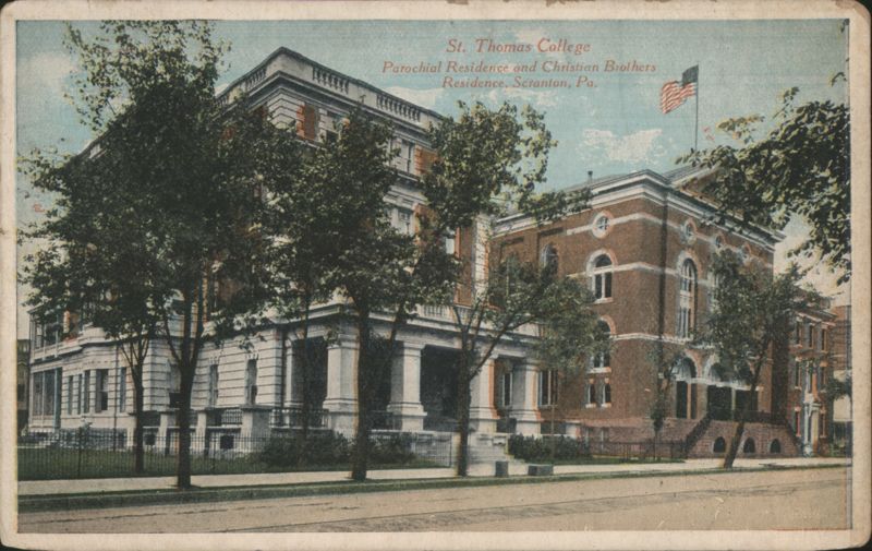 St. Thomas College Parochial & Christian Brothers Residence Scranton Pennsylvania