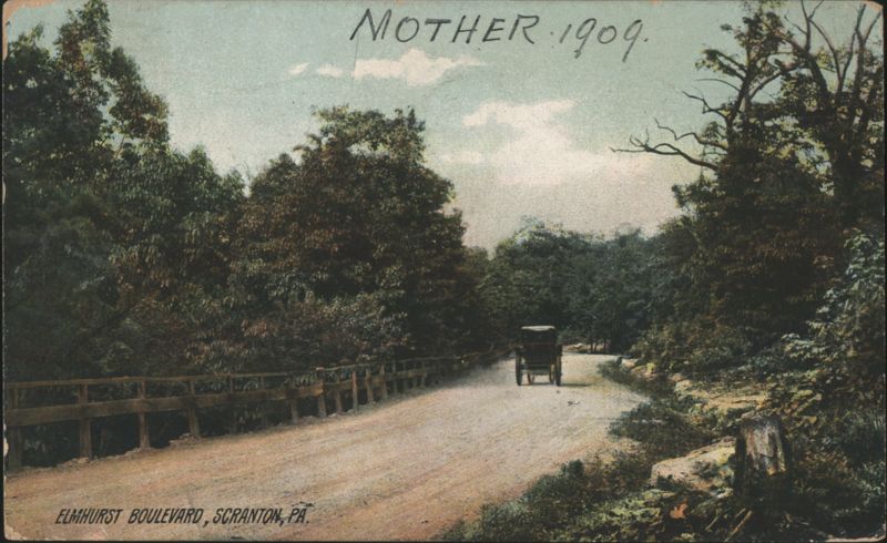 Elmhurst Boulevard, Scranton, PA with Carriage Pennsylvania