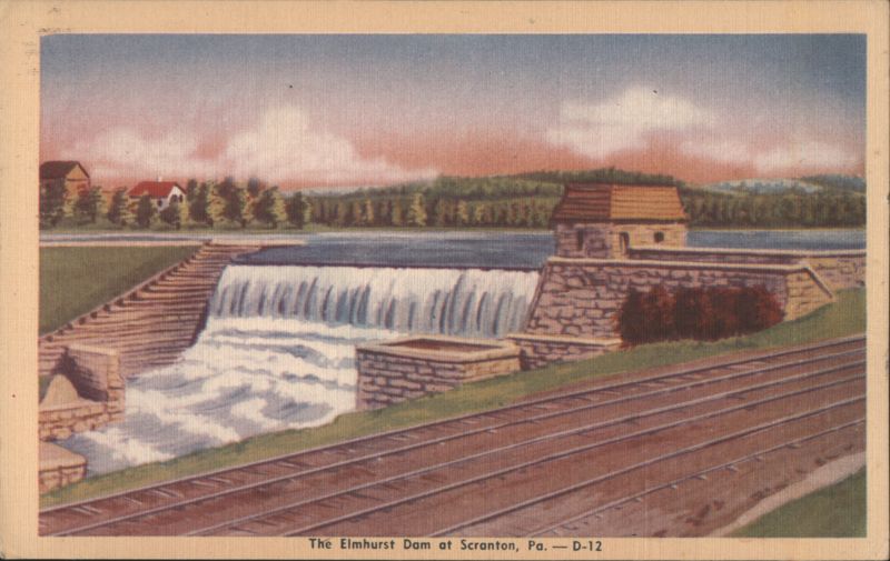 The Elmhurst Dam at Scranton, PA