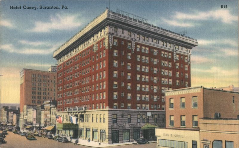 Hotel Casey, Scranton, PA Pennsylvania