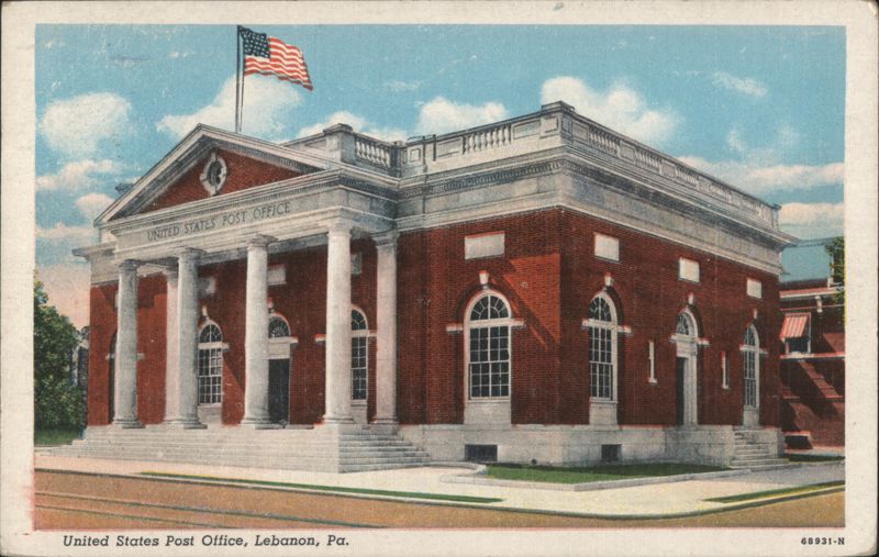 United States Post Office, Lebanon, PA Pennsylvania