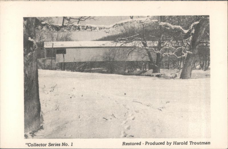 Old Covered Bridge Jonestown Bunkerhill Lebanon County PA Pennsylvania