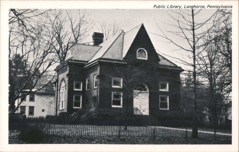Public Library, Langhorne Pennsylvania