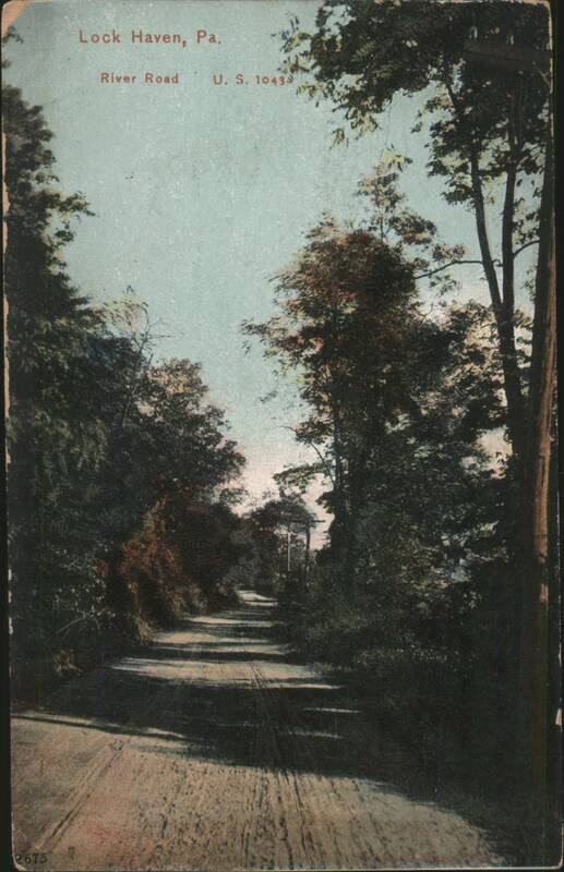 Lock Haven, PA River Road U. S. 10439 Pennsylvania