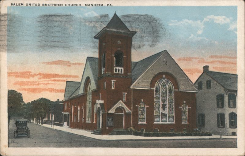 Salem United Brethren Church, Manheim Pennsylvania