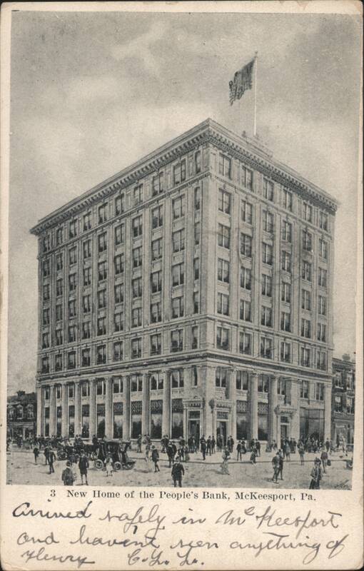 New Home of the People's Bank, McKeesport, PA Pennsylvania