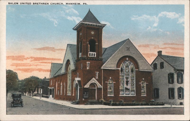 Salem United Brethren Church, Manheim Pennsylvania
