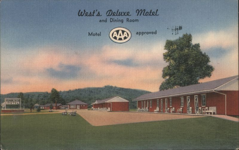 West's Deluxe Motel & Dining Room, AAA Approved