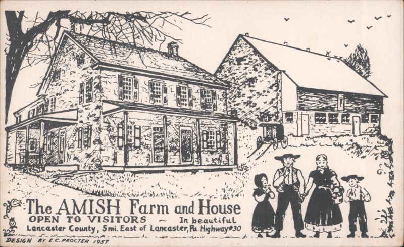 The Amish Farm and House, Lancaster County, PA Pennsylvania