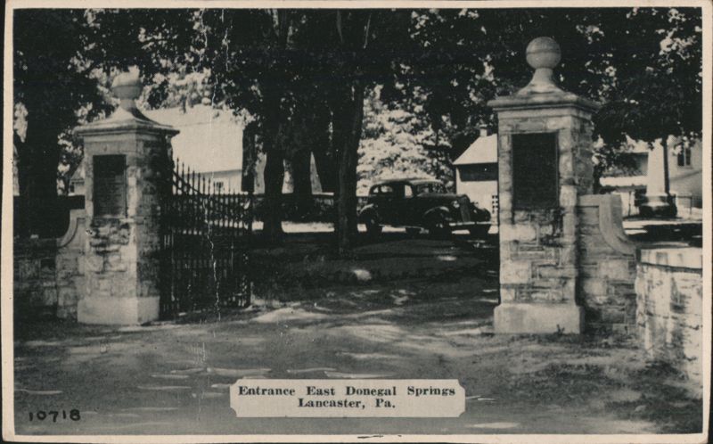 Entrance East Donegal Springs, Lancaster, PA Pennsylvania