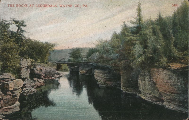 The Rocks at Ledgedale, Wayne Co., PA. Pennsylvania