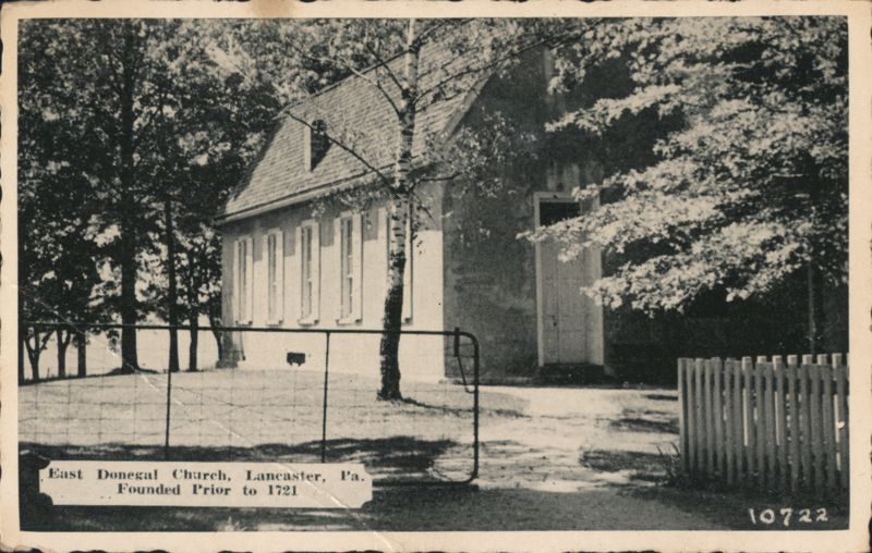 East Donegal Church, Lancaster, PA - Founded Prior to 1721 Pennsylvania