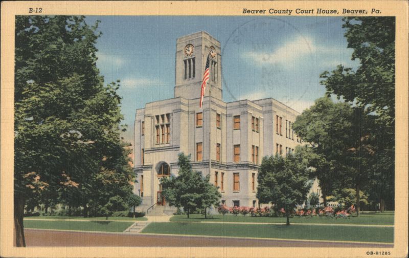 Beaver County Court House, Beaver, PA Pennsylvania