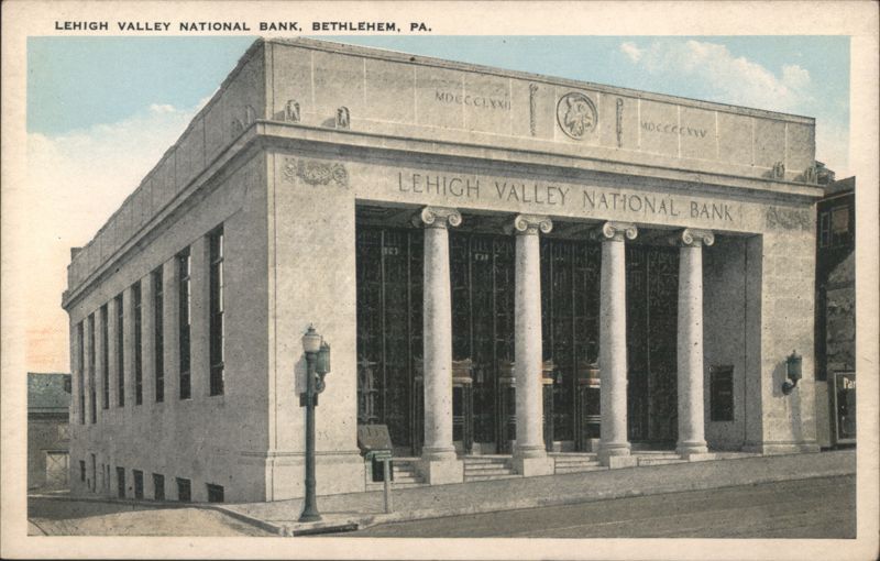Lehigh Valley National Bank, Bethlehem, PA Pennsylvania
