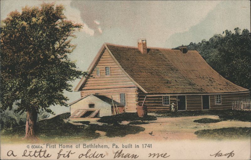 First Home of Bethlehem, PA, built in 1741