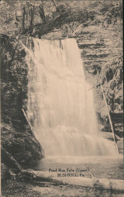 Pond Run Falls (Upper), Bushkill, PA Pennsylvania