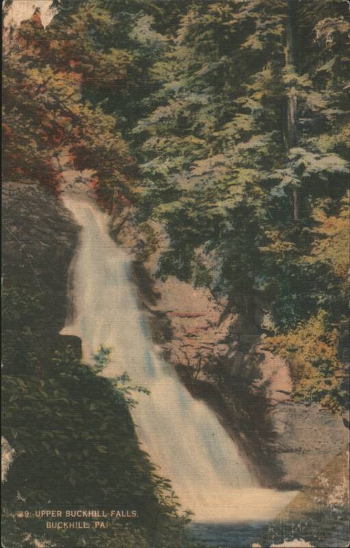Upper Buckhill Falls Buck Hill Falls Pennsylvania