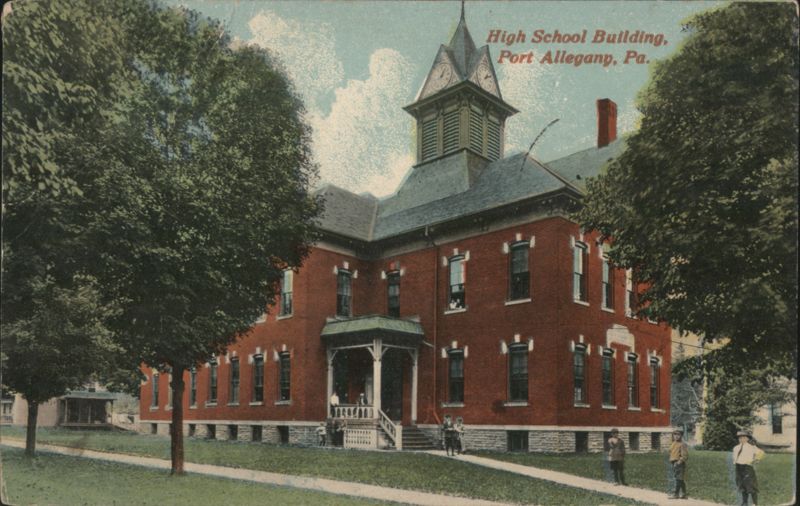 High School Building, Port Allegany, PA Pennsylvania