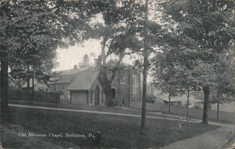 Old Moravian Chapel, Bethlehem, PA Pennsylvania