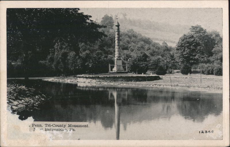 Penn, Tri-County Monument, Batpesboro, PA Waynesboro Pennsylvania