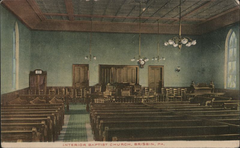 Interior Baptist Church, Brisbin, PA Pennsylvania