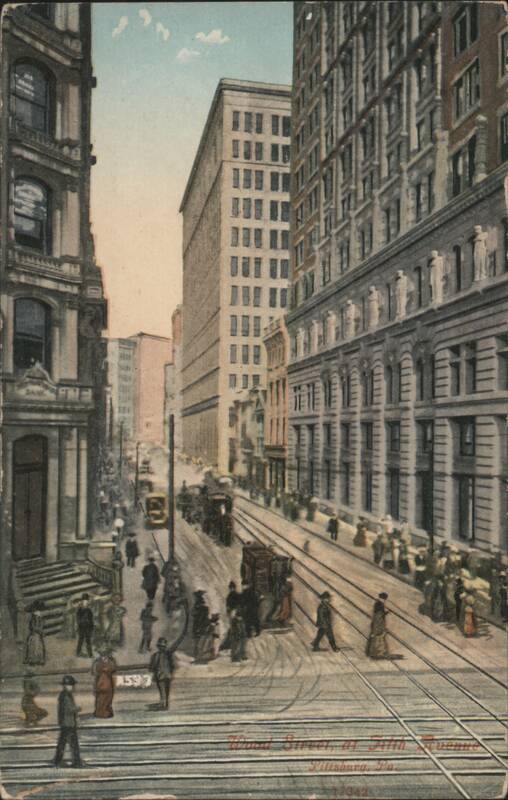 Wood Street at Fifth Avenue Pittsburgh Pennsylvania