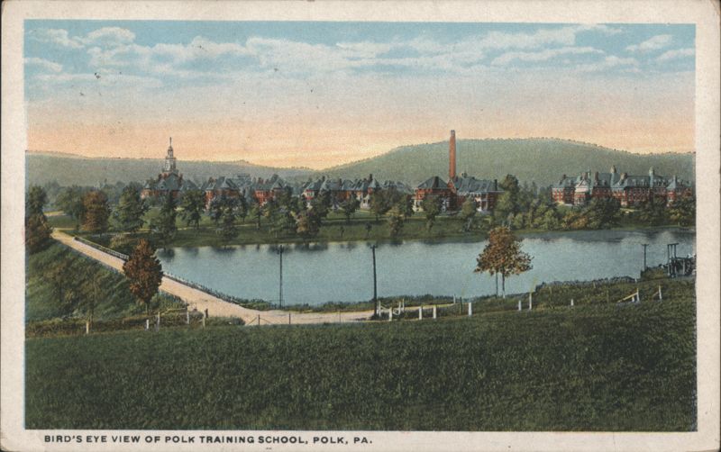 Bird's Eye View of Polk Training School