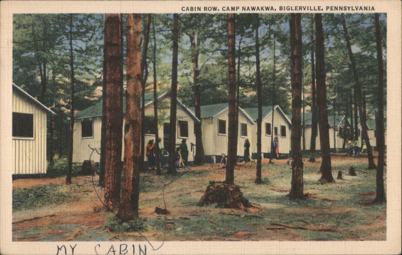 Cabin Row, Camp Nawakwa