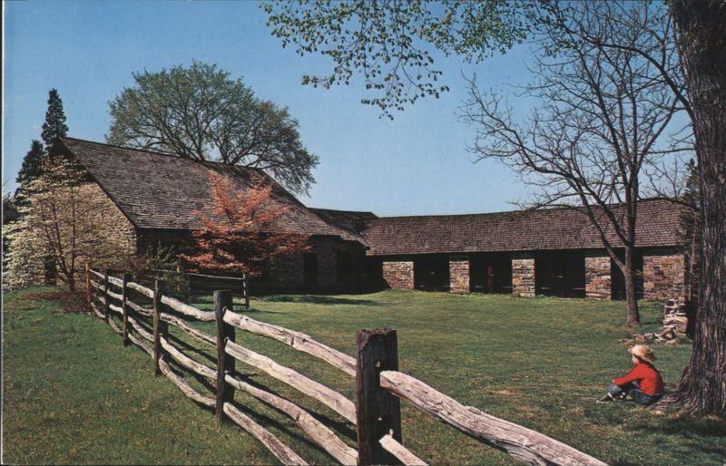 Barn & Stables, Thompson-Neely House, Washington Crossing Pennsylvania